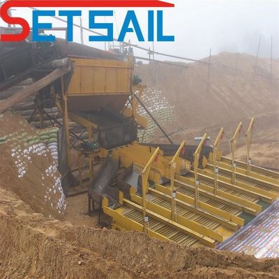 2kw-10kw Set di potenza di sollevamento Naviglio fiume Ferro selezionare sabbia macchine con paracadute d'oro