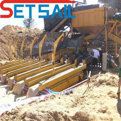 2kw-10kw Set di potenza di sollevamento Naviglio fiume Ferro selezionare sabbia macchine con paracadute d'oro