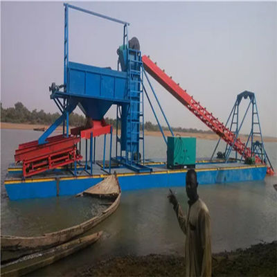 Setsail Chain Bucket River Mining Gold Diamond Dredger per il Congo da parte di professionisti