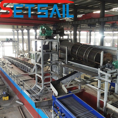 60m3-300m3 Capacità Equipaggiamento oro diamanti Macchine per l'estrazione fluviale con campioni US 2000/Set