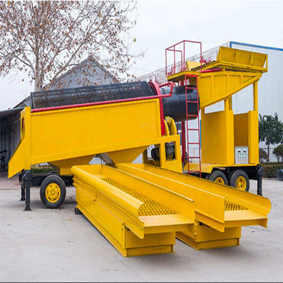 120kw-2000kw Potenza totale del generatore LM-8 Trommel Land Gold and Diamond Mining Machine