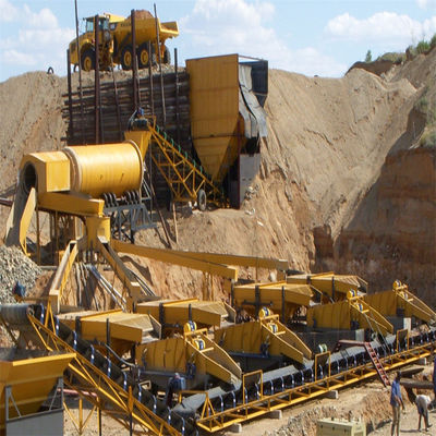 120kw-2000kw Potenza totale del generatore LM-8 Trommel Land Gold and Diamond Mining Machine
