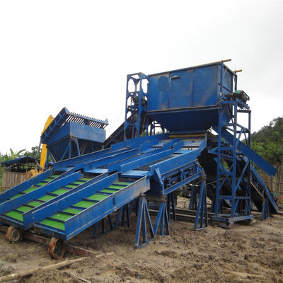 120kw-2000kw Potenza totale del generatore LM-8 Trommel Land Gold and Diamond Mining Machine