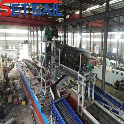 Dredger di grande capacità per fiumi e laghi con diamanti