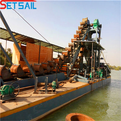 Dredger per l'estrazione e il recupero dell'oro