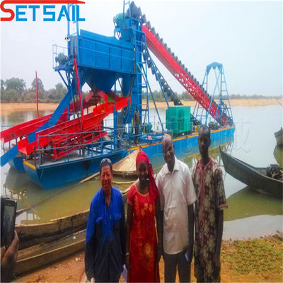 Dredger per l'estrazione e il recupero dell'oro