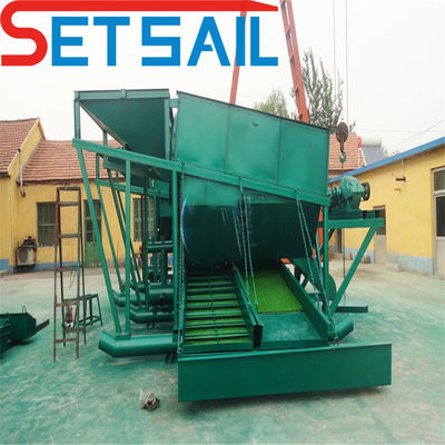 Attrezzature per l'estrazione di minerali terrestri con macchine di jigging e flusso d'acqua di 200 m3/h