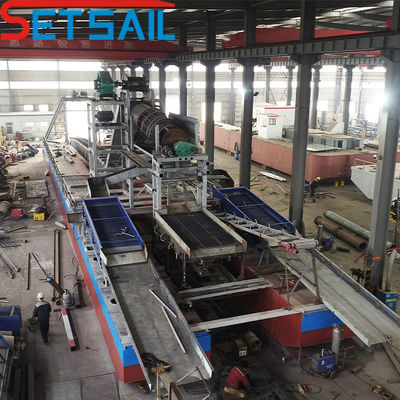 37kw-150kw Potenza di dragaggio attrezzature minerarie oro dragaggio con e tempo di consegna stimato