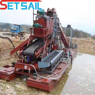 Dredger a catena di piastre marine Larghezza 4,5-10 m Costo di spedizione Tempo di consegna stimato