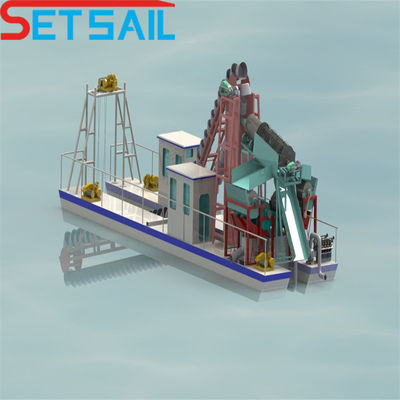 Dredger a catena di piastre marine Larghezza 4,5-10 m Costo di spedizione Tempo di consegna stimato