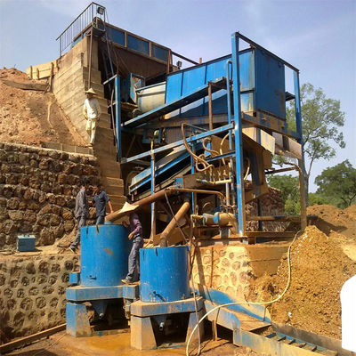 Materiale resistente alla corrosione Macchine per l'estrazione dell'oro a terra con apparecchiature per la lavorazione del diamante