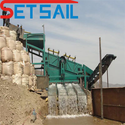 50-500 tonnellate Capacità di prestazioni Macchine per l'estrazione mineraria per il flusso di acqua di polvere di ferro 200m3/h