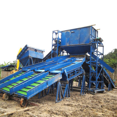 18000.000kg Peso lordo Apparecchiature per l'estrazione dell'oro in alluvione completa con paravento/jiging/centrifuga