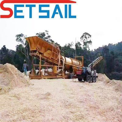 Macchine per l'estrazione di oro e diamanti con due serie di centrifugazioni di capacità 50-500 tonnellate