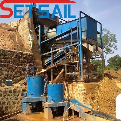 Costruito Chute Land Mining oro e diamanti Centrifughi Macchine con disegno personalizzato