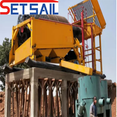 ISO9001 2000 Macchina per il jigger minerale resistente alla corrosione per capacità 50m3-500m3 e 10T