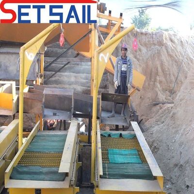Materiale resistente al calore Macchina di estrazione di oro e diamanti con potenza di sollevamento da 2,0 a 10 kW