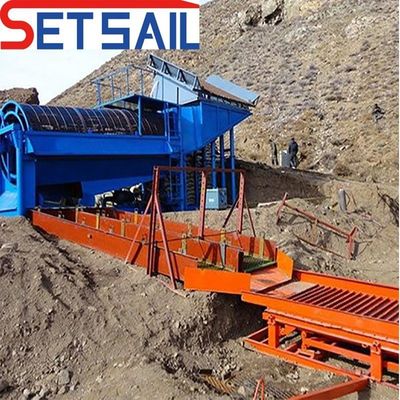 Separatore a tamburo multiuso 50m3-500m3 Capacità di lavorazione dell'oro alluvionale