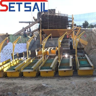 Separatore a tamburo multiuso 50m3-500m3 Capacità di lavorazione dell'oro alluvionale