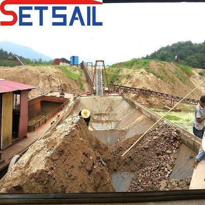 Cummins, nave di trasporto di sabbia a motore diesel Weichai, lunghezza 151 piedi.