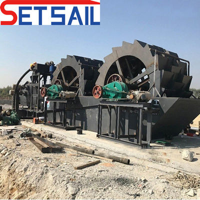 QHSM-15 Lavatrice di sabbia d'acqua con tela a tamburo Capacità 200-300 t/h ed efficienza