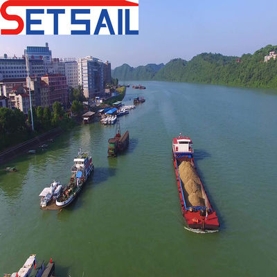 1500-2000 RMB Velocità del motore principale Alta capacità Barca di trasporto del fango fluviale per la pietra