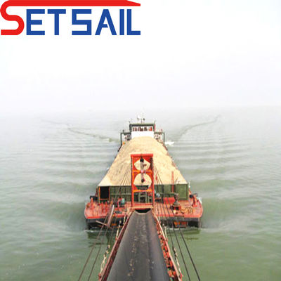 1500-2000 RMB Velocità del motore principale Alta capacità Barca di trasporto del fango fluviale per la pietra