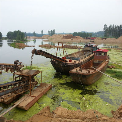 11kw-20kw Potenza di conversione QHSS-38 Dredging fluviale e spedizione Dredge Boat al meglio