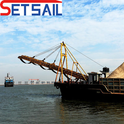 151 prime Self Unloading River Sand Transportation Carrier Perfetto per il trasporto di grandi quantità