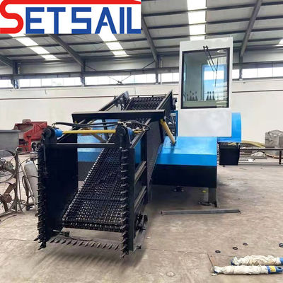 1-2 passeggeri raccoglitore automatico di erba con motore diesel profondità di taglio 1,2 m-2 m