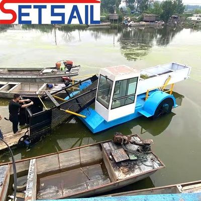 1-2 passeggeri raccoglitore automatico di erba con motore diesel profondità di taglio 1,2 m-2 m