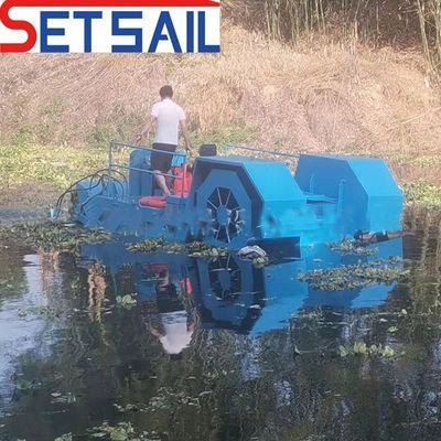7.2m-25m Lunghezza totale raccoglitrice di alghe Nave per la raccolta di piante acquatiche