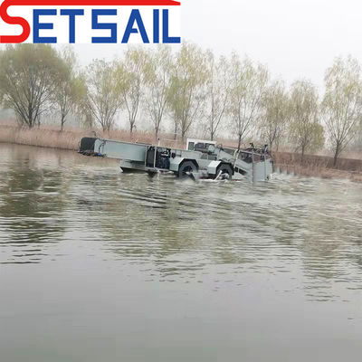 7.2m-25m Lunghezza totale raccoglitrice di alghe Nave per la raccolta di piante acquatiche