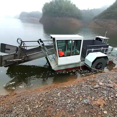 Coltivatore idraulico acquatico semiautomatico di erbacce per canna/giacinto/spazzatura
