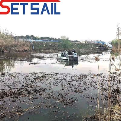 Progettazione di raccoglitori acquatici su misura Motore diesel/elettrico con richiesta personalizzata