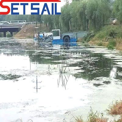 Progettazione di raccoglitori acquatici su misura Motore diesel/elettrico con richiesta personalizzata