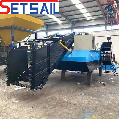 Profondità di taglio da 1,2 m-2 m Riciclaggio automatico completo di rifiuti Pontoon con design