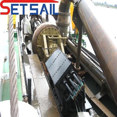 Dredger a aspirazione a getto a pompa orizzontale per il progetto di dragaggio
