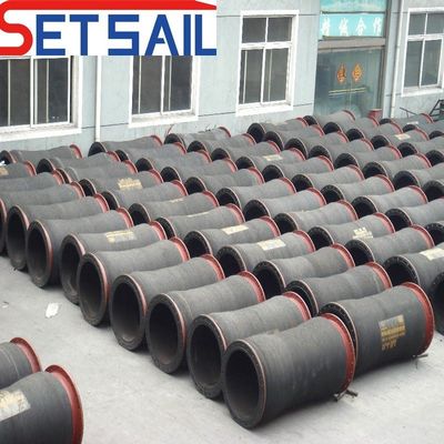 Tubo di aspirazione e scarico flessibile per taglia-aspirazione per dragaglie tipo di potenza diesel flessibile