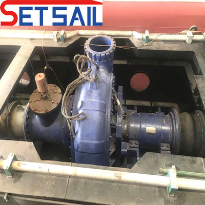 Pompa di estrazione di ghiaia per sabbia fluviale