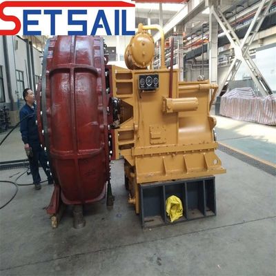 QHCSP-49 Pompa di sabbia per tubi in HDPE ad aspirazione a taglio multicolore per estrazione di sabbia fluviale