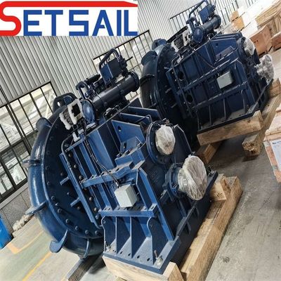 Pompa di sabbia fluviale in HDPE per dragaggio del fango Massimo solido 178 mm Tipo ciclone Idrociclo