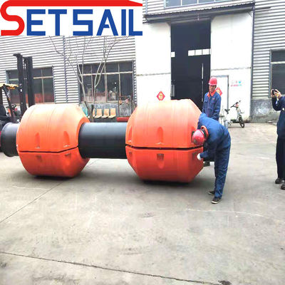 Fattore di sicurezza elevato Tubo in HDPE rotondo per dragaglie di aspirazione a tramite tramoggia nella sabbia fluviale