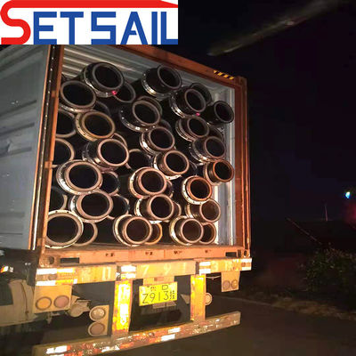 Fattore di sicurezza elevato Tubo in HDPE rotondo per dragaglie di aspirazione a tramite tramoggia nella sabbia fluviale