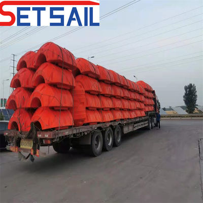 Diametro 150 mm-1000 mm JIS Standard Transportation HDPE Pipe per draghe a aspirazione a getto