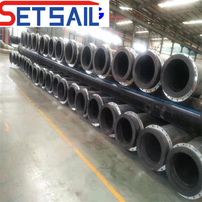 Tubo rotondo in materiale HDPE per condotte urbane di scarico lunghezza 12,8 m/rotonda